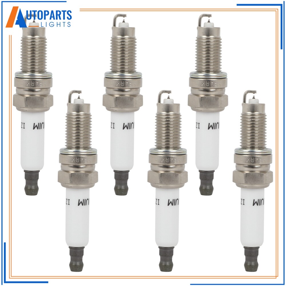 6Pcs Iridium  Platinum Spark Plugs For Porsche Cayenne  Audi A3 TT Quattro