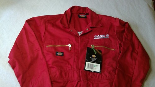 Case IH CaseIH Junior Redhawk Overalls Age 9 / 10 WD4839J Genuine Dickies Red 32 - Picture 3 of 12