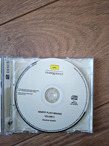 Wilhelm Kempff Plays Brahms Volume 2: Franz Konwitschny: 2CD Set - Picture 3 of 4