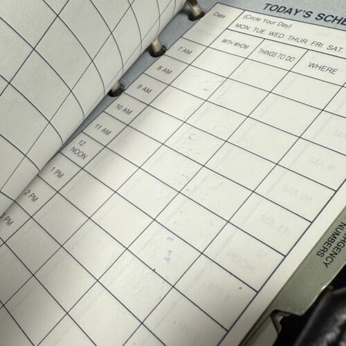 Pullman Organizzatore Combinazione Blocco Libro Cartella File anni 90 - Foto 17 di 21