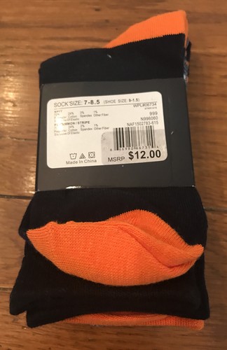 Sock Size 7-8.5 Shoe Size 9-1.5 Nautica Boys Socks 3 Pair - Picture 4 of 6