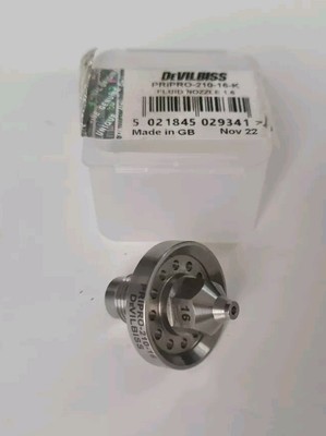 Devilbiss PRI Pro Spritzpistole 1.6 Fluidspitze / Düse PRIPRO-210-16-K BRANDNEU