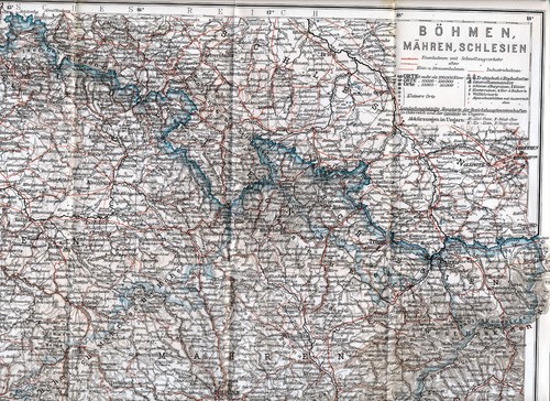 CZ Čechy Böhmen Morava Mähren 1910 orig. Karte Olomouc Pardubice Klatovy Znojmo
