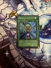 2002 Yugioh Monster Reborn LOB-118 1st Edition Legend Of Blue Eyes HP/MP (TC)