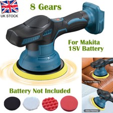 For Makita 18V 6" Cordless Rotary Car Polisher Buffer Sander Polishing Machine