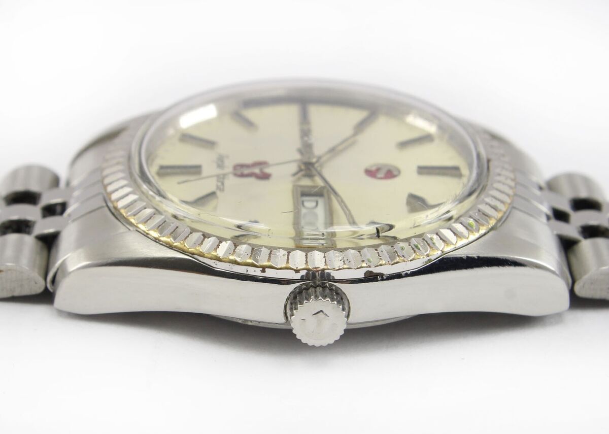 Vintage RADO Purple Horse Automatic Quick D/D Steel Fluted Vintage RADO Purple Horse Automatic Quick D/D Steel Fluted