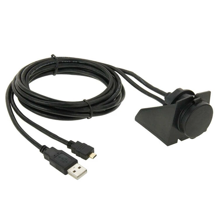 USB 2.0 & Micro HDMI (Type-D) Male to USB 2.0 & HDMI (Type-A) Female Adapter Cab - Image 4 of 4