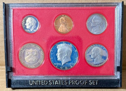 1980-1989 Lot of 10 US Mint Proof Sets 52 Coins OGP Ten Complete Sets - Picture 6 of 13