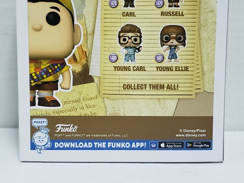 RUSSELL - Figura Vinilo Coleccionable Funko POP #1479 Disney Pixar UP NUEVO EN STOCK - Imagen 12 de 15