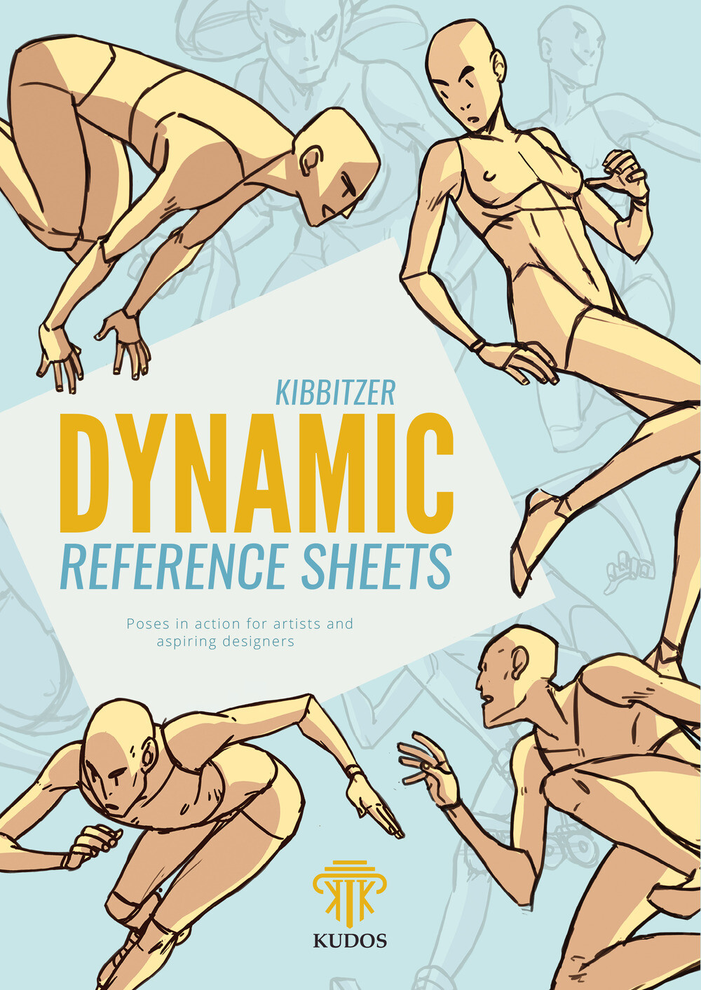 Libri Kibbitzer - Dynamic Reference Sheets. Poses In Action For Artists And Aspi
