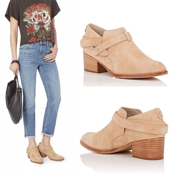 Rag & bone sales harley suede ankle boots
