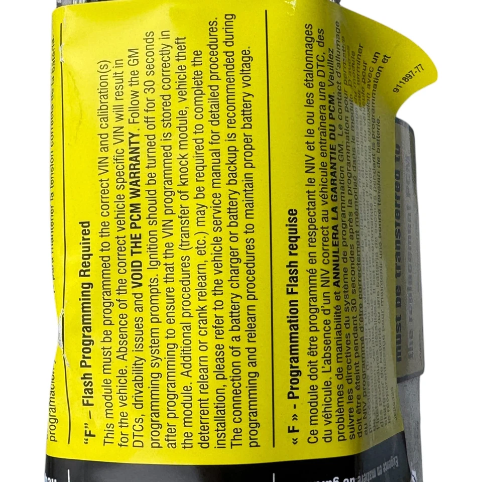 Módulo de controle de veículo fabricante de equipamento original 77-3494F Reman para Cadillac Escalade Chevrolet Astro - Imagem 4 de 4