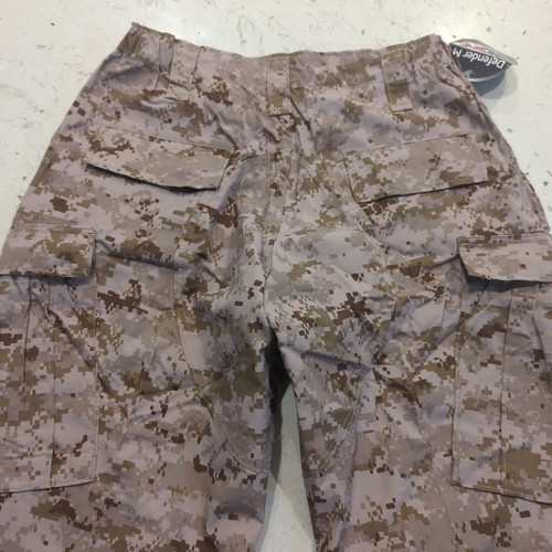 New w/ Tags USMC Defender Digital Desert MARPAT Combat FROG Pants Medium-Long - Picture 9 of 16