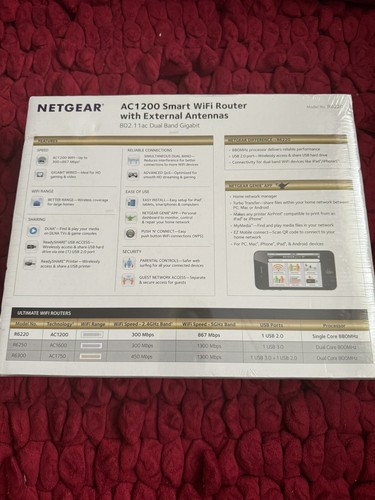 NETGEAR AC1200 Smart WiFi Router With External Antennas - 第 2/4 張圖片