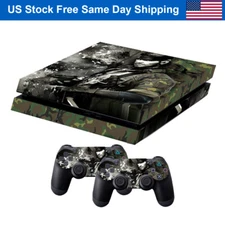 For PS4 Playstation 4 Console & Controller Sticker Decal Protector Cover Skin US