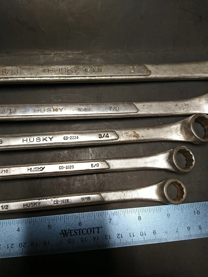 Husky Tools Wrench Set USA - Image 3 of 4