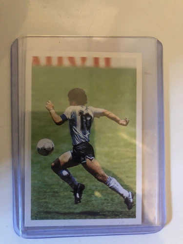 Diego Maradona ROOKIE CARD-BBC question of sport 1986-argentine-fifa Football