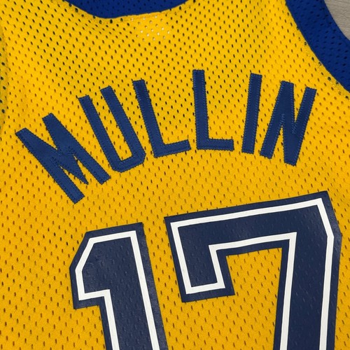 Auténtica camiseta 1985-86 de Chris Mullin Golden State Warriors 44 grande tejida en arena - Imagen 5 de 8