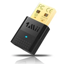 1Mii Bluetooth 5.2 USB Audio Transmitter Adapter for PC PS4 PS5 Wireless Audi...