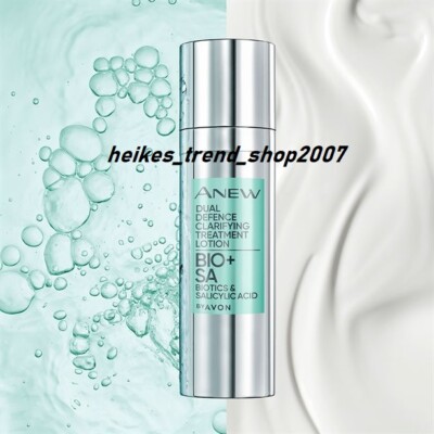 *AVON Anew Dual Defence klärende Anti- Aging- Lotion 30 ml für die Haut ab 30