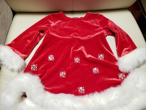 bonnie baby christmas dress
