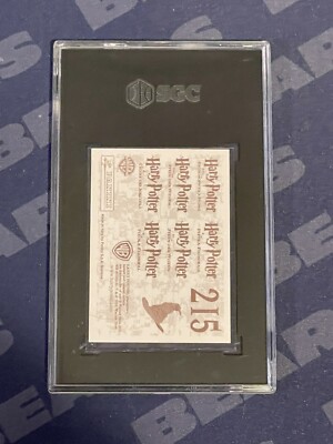 2001 and the Philosopher's Stone Album Stickers Harry Potter SGC 9