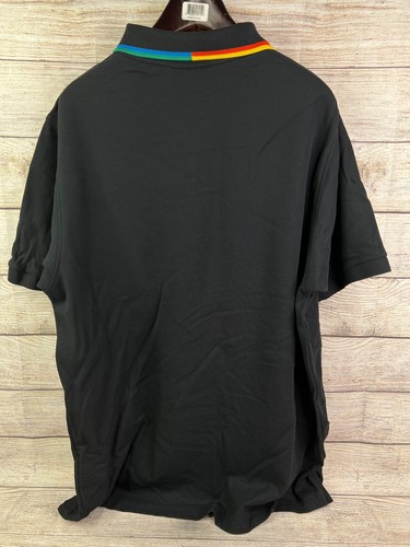 Psycho Bunny Pima Cotton Embroidered Classic Fit Black Polo Shirt XL Tall XLT - Picture 2 of 7