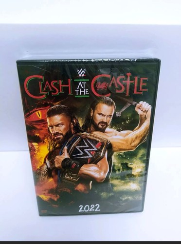 WWE: Clash at the Castle (DVD, 2022) WWF WWE WCW HTF OOP RARE BRAND NEW SEALED