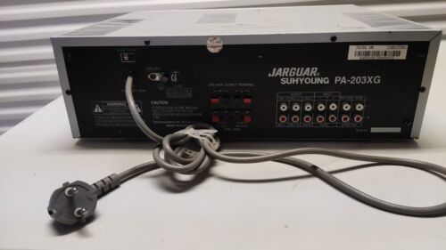 JARGUAR SUHYOUNG STEREO MIXING AMPLIFIER PA-203XG * - Picture 5 of 7