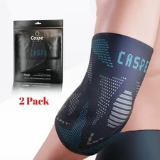 2X Elbow Brace Compression Support Sleeve Arthritis Tendonitis Reduce Joint Pain