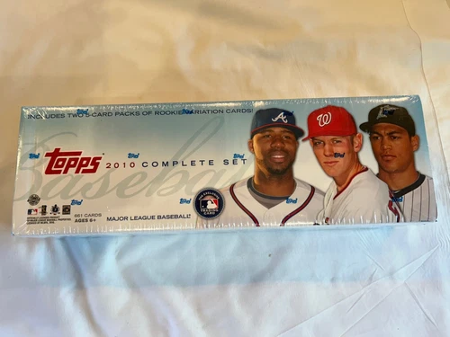 2010 TOPPS BASEBALL FACTORY SEALED COMPLETE SET - Buster Posey RC Dented Set A