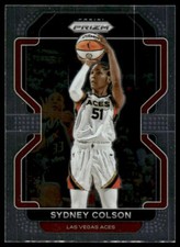 2022 Panini Prizm WNBA #63 Sydney Colson Silver Las Vegas Aces