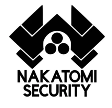 Vinyl Car Decal Sticker  Nakatomi Security Die Hard Bruce Willis Christmas movie