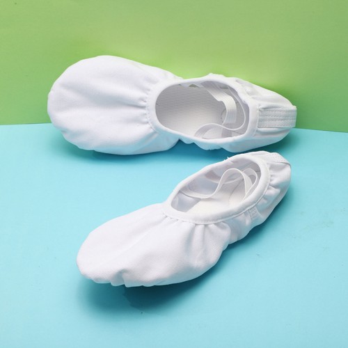 Kinder Mädchen Canvas Performance Ballettschuhe 1 Paar Tanzschuhe Jazz Latein - Bild 18 von 55