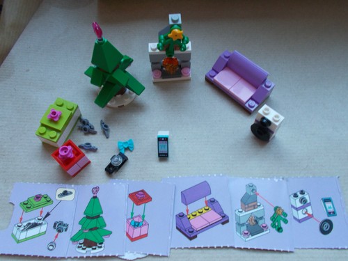 LEGO FRIENDS WINTER CHRISTMAS SCENES ROOMS ADVENT CALENDAR MINIFIG PICK 1 U WANT - Picture 25 of 42