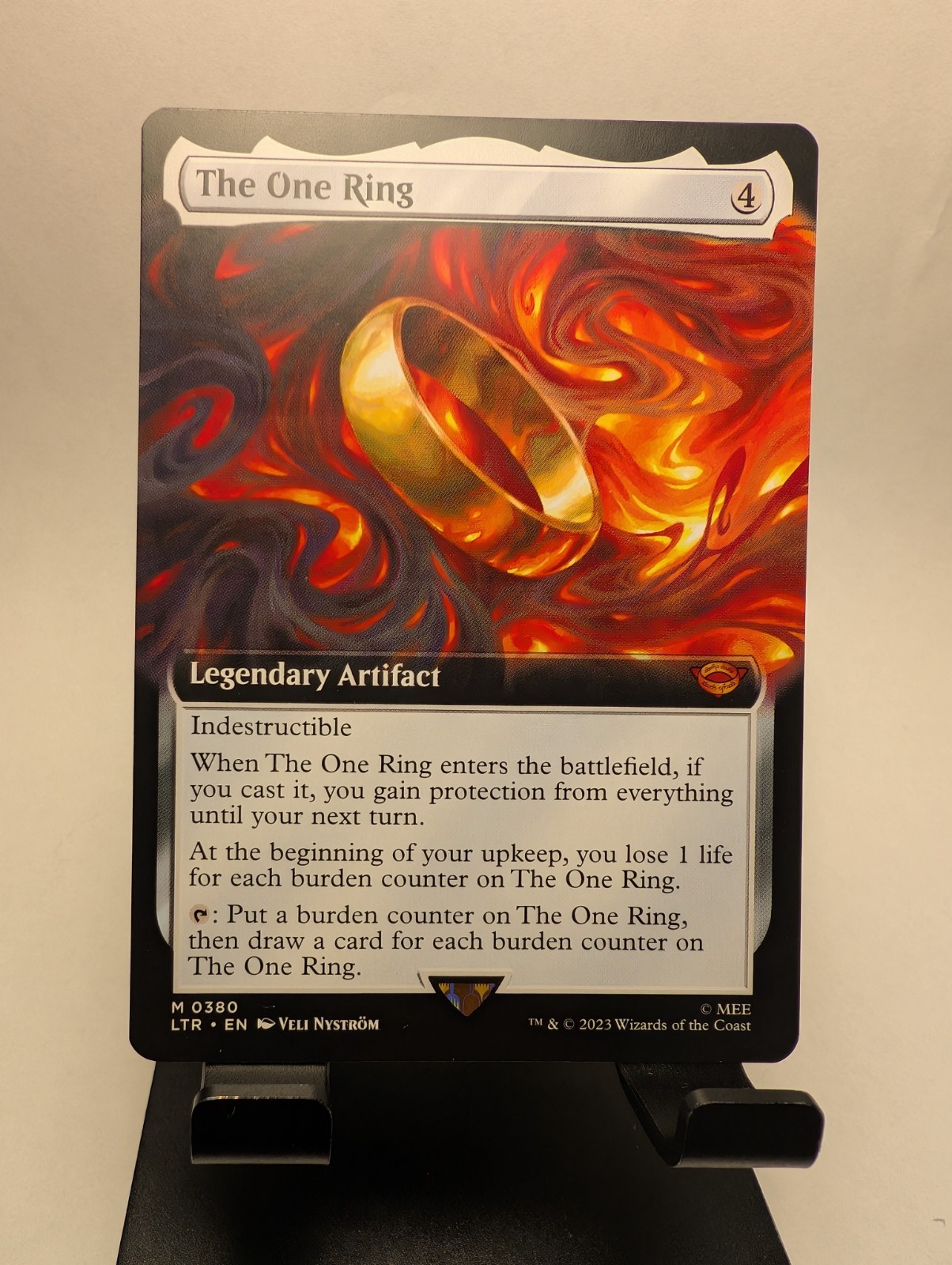 The One Ring 2023 The Lord of the Rings: Tales of Middle-Earth #380 Base (Extended  Art) Price Guide - Sports Card Investor