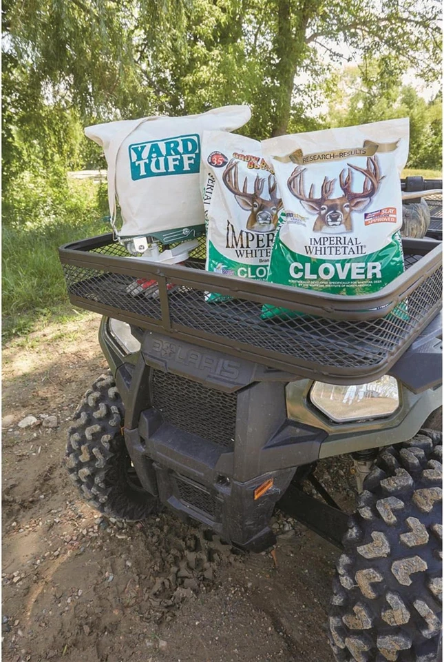 Cesta de carga delantera para ATV UTV, acero de alta resistencia, 36 x 17 x 5,25 pulgadas Foto 4 de 4