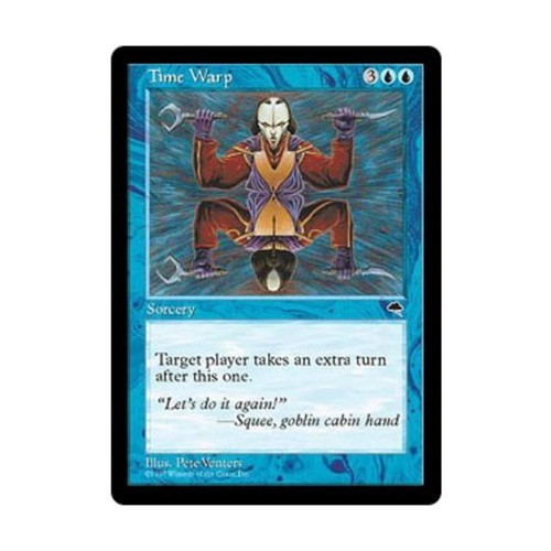 WOTC MtG Tempest Time Warp (R) Fair