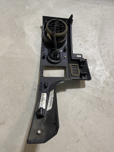 Drivers Side radio trim surround bezel 2009-2014 Ford F-150 Steel Grey Oem - Picture 6 of 15