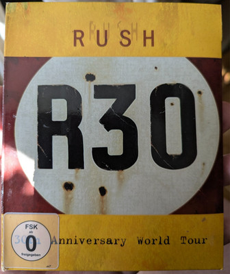 Rush R30 30th Anniversary World Tour blu ray  gebraucht