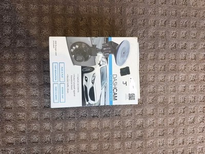 Bran New open box Pilot DashCam Dash Camera  4GB Card Included   Window Mount