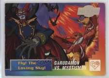 2000 Upper Deck Digimon - Digital Monsters Series 2 Garudamon vs Myotismon b5f
