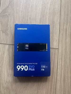 Samsung 990 Evo Plus 1TB NVMe SSD M.2 2280 PCIe 5.0 7150mb/S V-NAND TLC