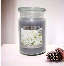 Wickford & Co Duftkerze - Wild Jasmine - gro&szlig;es Glas /18oz 95 Std.