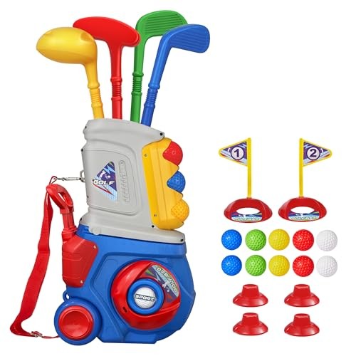 Set, Kids Golf Set For Ages 1 2 3 4 5 Years Old Boys Golf Se