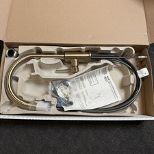 Delta 9159-CZ-DST Trinsic Brushed Gold Kitchen Faucet & Sprayer Champagne Bronze