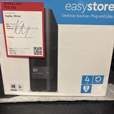 Western Digital Easy Store 4TB External Desktop Backup Hard Drive WDBCKA0040HBK