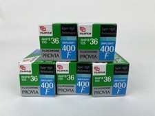 5x-Fujichrome PROVIA 400F Daylight Film 36 RHP III 135 Exp 2003-3 Refrigerated
