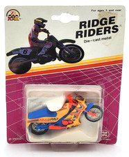 Motocicleta Zylmex Ridge Riders 1993 metal fundido a presión #29240