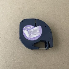 Dymo LetraTag Compatible Refills 91330 91331 91332 Paper Plastic 12mm Label Tape